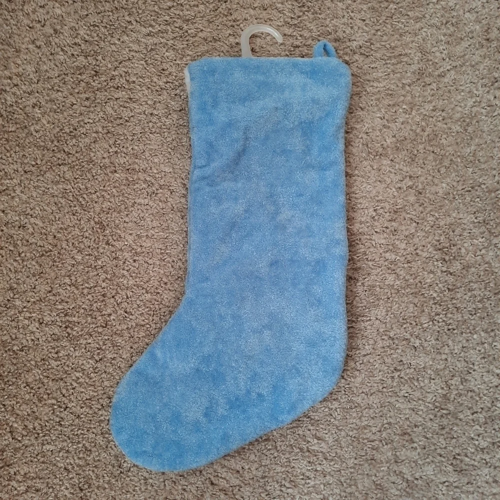 NWOT Crystal Snow decorative Christmas holiday winter snowmen hanging stocking